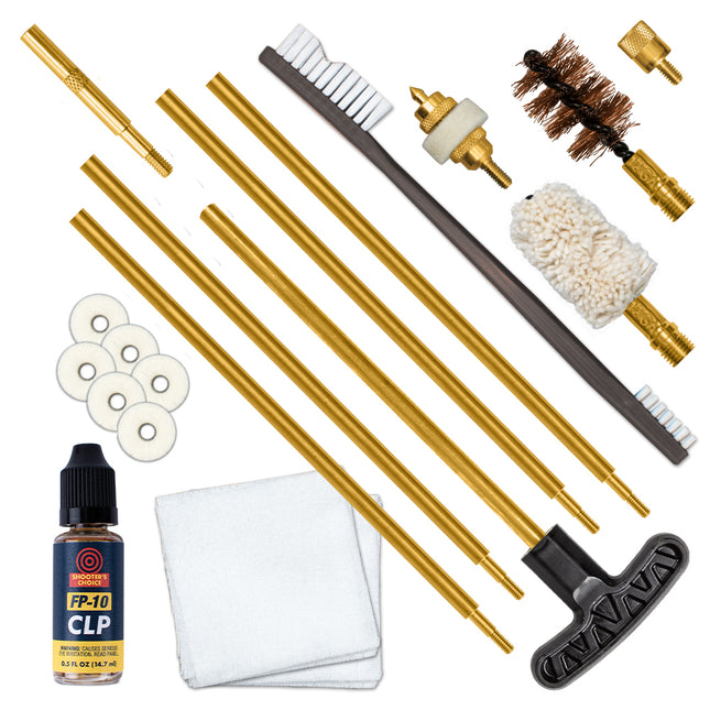 12 GAUGE SECTIONAL ROD SHOTGUN CLEANING KIT 分段桿獵槍清潔組